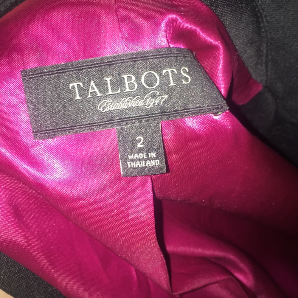 SOLD - Black Wool Talbots Blazer - Picture 2 of 5